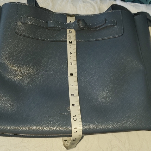 Nanette Lepore Slate Blue Tote Bag - Picture 12 of 13